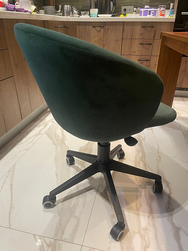 Компьютерное кресло Пард экокожа белый фото покупателя 111