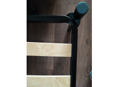 Односпальная кровать Фади 80х200 черная фото покупателя 204