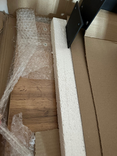 Барная стойка Дилан Лофт 120х40х98 дуб делано темный фото покупателя 202