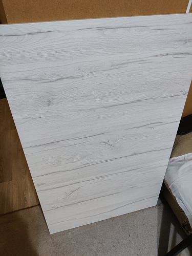 Деревянный стол Лота Лофт 140х80 черный матовый / бетон светлый фото покупателя 877