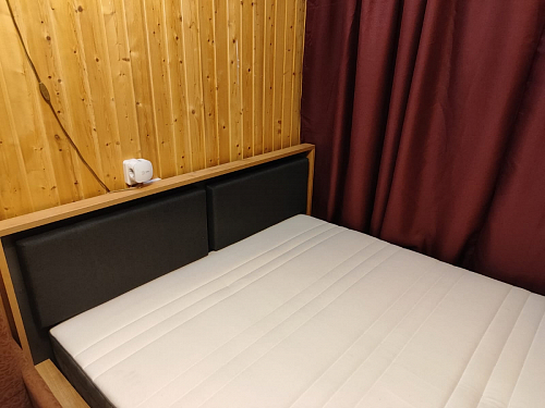 Двуспальная кровать Клауд 160х200 парящая дуб крафт золотой / антрацит фото покупателя 290