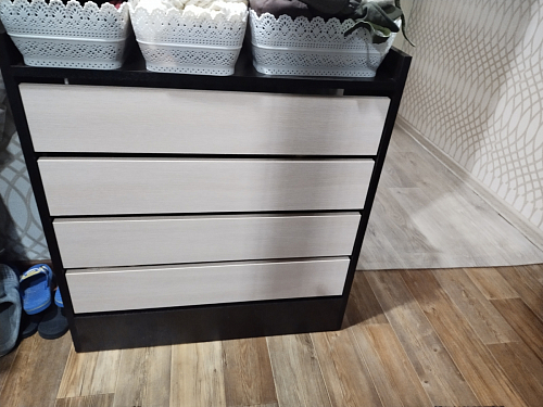 Обувница Ямайка 1 венге / дуб молочный фото покупателя 16