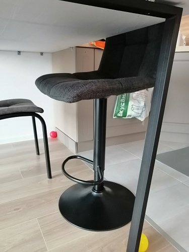 Барный стул Milton grey фото покупателя 2