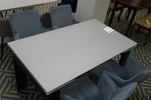 Стул на металлокаркасе Benza purple fabric из шоурума 7