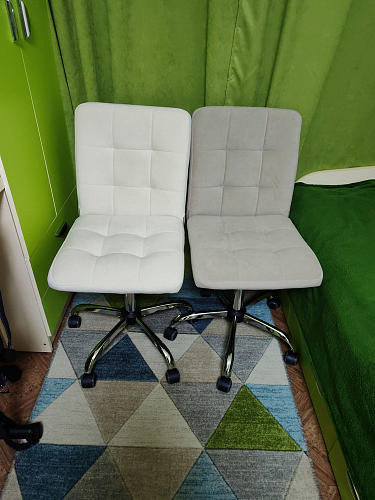 Компьютерное кресло Fiesta/Фиеста флок серый 29 фото покупателя 4