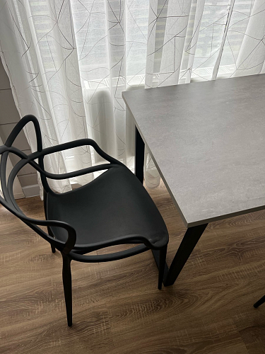 Деревянный стол Лота Лофт 120x75 дуб крафт табачный / черный матовый фото покупателя 587