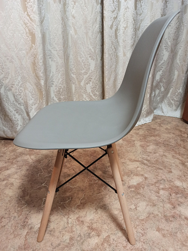 Пластиковый стул Eames PC-015 желтый фото покупателя 246