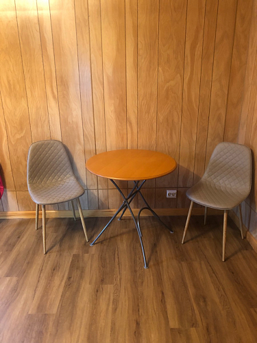 Стул на металлокаркасе Capri dark beige / white фото покупателя 115