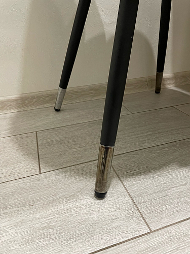 Стул на металлокаркасе Gabi gray / black фото покупателя 131