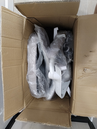 Компьютерное кресло Konfi gray / blue / white фото покупателя 180