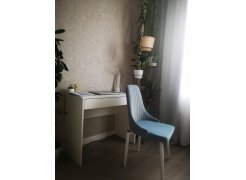 Стул на металлокаркасе Kora beige / black фото покупателя 33