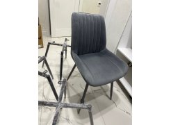 Стул на металлокаркасе Вейв темно-серый / черный фото покупателя 135