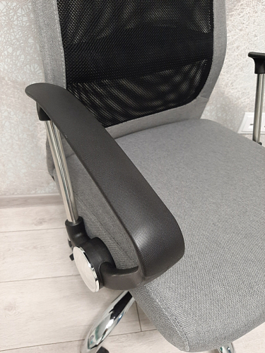 Компьютерное кресло Profit серое / черное фото покупателя 4