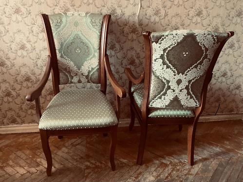 Кресло Линет ткань tenerife silver / бежевый фото покупателя 7