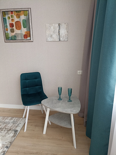 Стул на металлокаркасе Чилли синий / белый фото покупателя 1088