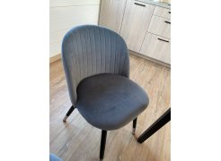 Стул на металлокаркасе Gabi gray / black фото покупателя 317