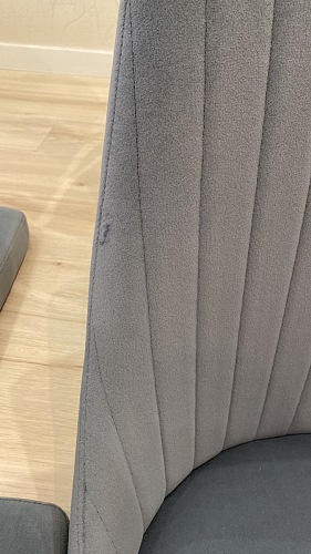 Стул на металлокаркасе Kora light blue / white фото покупателя 21