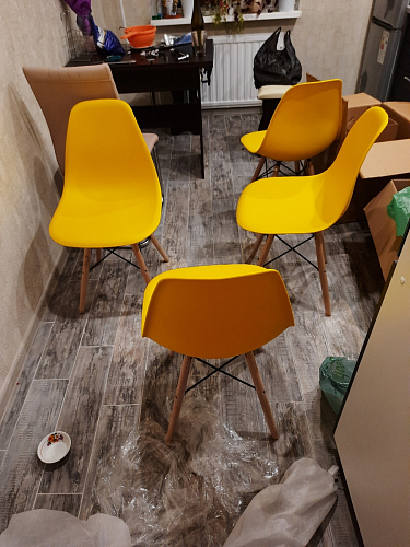 Пластиковый стул Eames PC-015 серый фото покупателя 183