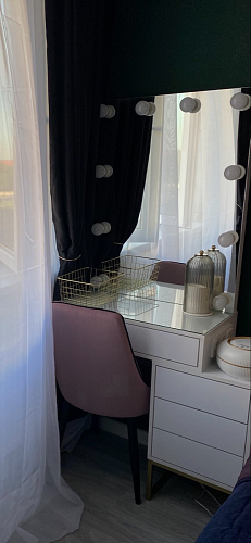 Стул на металлокаркасе Kora green / black фото покупателя 270