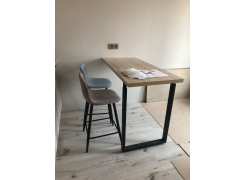 Полубарный стул Луиджи голубой TD3052-4 / черный фото покупателя 2