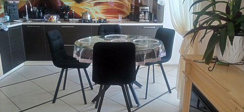 Комплект стульев Чилли 4 шт темно-серый / черный фото покупателя 337