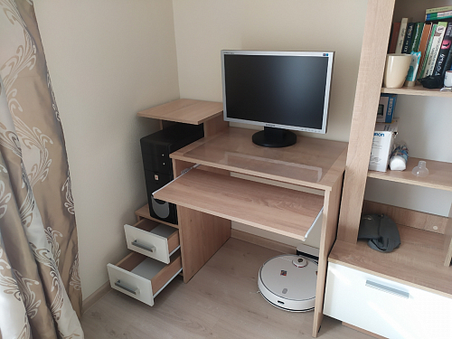 Компьютерный стол Джаз-24 левый венге фото покупателя 38