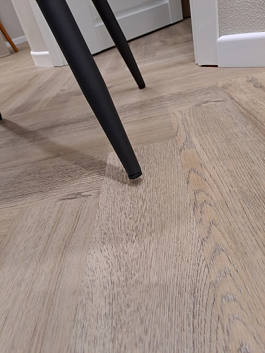 Стул на металлокаркасе Седа К латте / черный фото покупателя 231