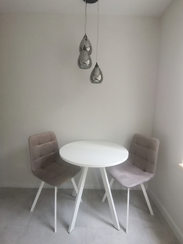 Стул на металлокаркасе Чилли зеленый / черный фото покупателя 887