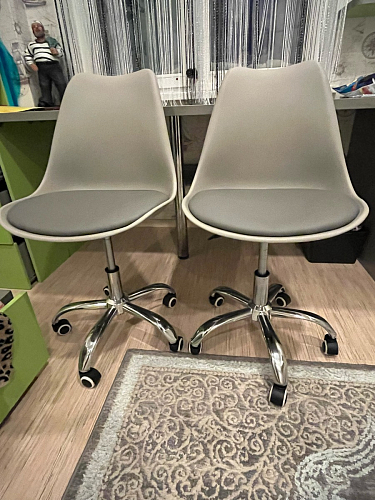 Компьютерное кресло Kolin light gray фото покупателя 4