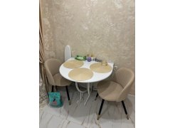 Стул на металлокаркасе Gabi 1 light purple / black фото покупателя 597