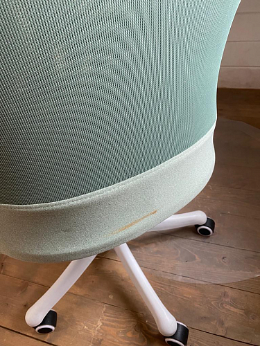 Компьютерное кресло Salta light green / white фото покупателя 2