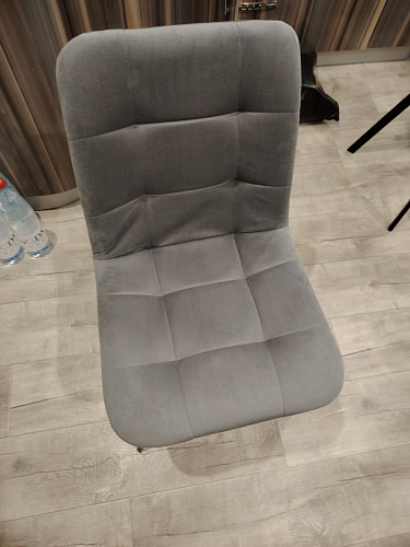 Комплект стульев Чилли 4 шт темно-серый / черный фото покупателя 517