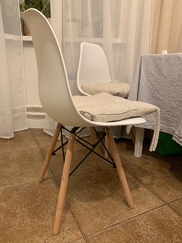 Стул Eames PC-015 белый фото покупателя 392