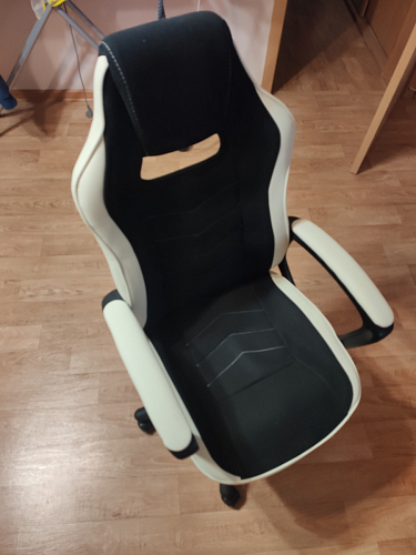 Компьютерное кресло Gamer черное / серое фото покупателя 122