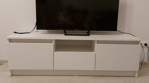 ТВ-тумба Эванте белая фото покупателя 4