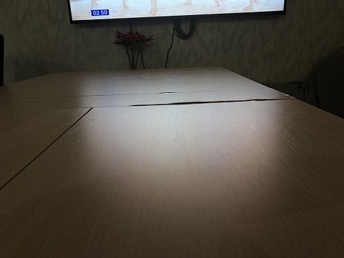 Стол обеденный раздвижной СтК7 дуб молочный фото покупателя 252