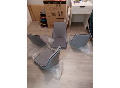 Стул на металлокаркасе Kora beige / black фото покупателя 465