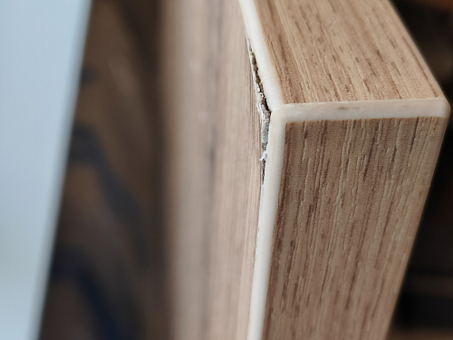 Стол Тринити Лофт 120 32 мм дуб галифакс табако / черный матовый фото покупателя 320