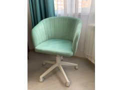 Компьютерное кресло Тибо confetti chocolate / белый фото покупателя 168