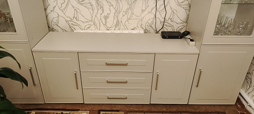 Модульная гостиная Мотру кашемир / шампань комплектация 1 фото покупателя 6