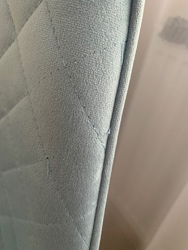 Стул на металлокаркасе Capri blue / white фото покупателя 82