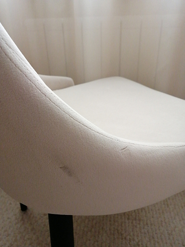 Стул на металлокаркасе Kora 1 light blue / white / black фото покупателя 18