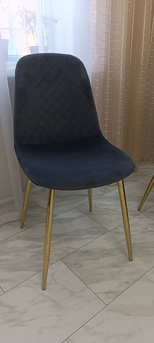 Стул на металлокаркасе Dabl 01 champagne / gold фото покупателя 117