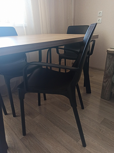 Кресло SHT-S76 красное / черное муар фото покупателя 3