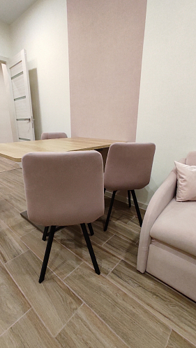 Стул на металлокаркасе Чилли бирюзовый / черный фото покупателя 1480