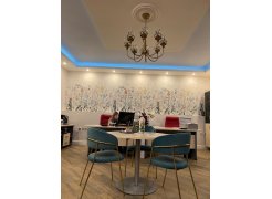 Стул на металлокаркасе Kamelia зеленый / золото фото покупателя 19