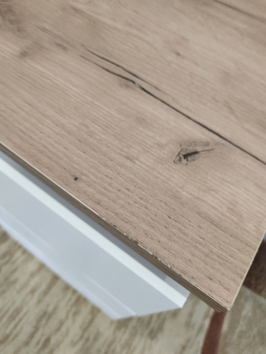 Письменный стол Элла ПС 02 белый / белый фото покупателя 3