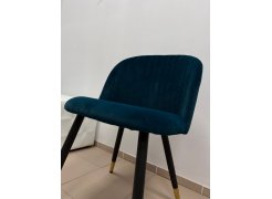 Стул на металлокаркасе Gabi blue / black фото покупателя 817