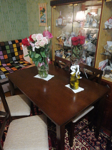 Обеденный комплект Hudson (Хадсон) espresso фото покупателя 13