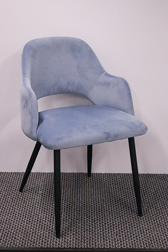 Стул на металлокаркасе Konor dark gray из шоурума 1